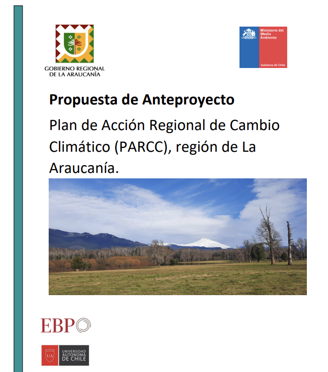 Presentan Anteproyecto de Plan de Acción Climática en La Araucanía